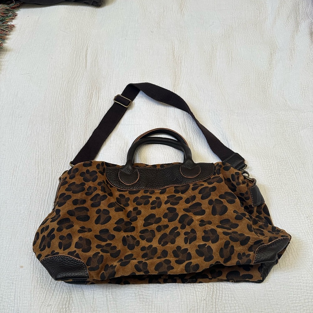 Stylish Leopard Print Women's Bag